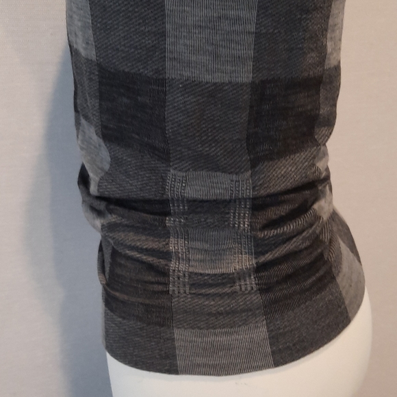 Athleta Remarkawool Buffalo Plaid Top, S - Picture 4 of 6